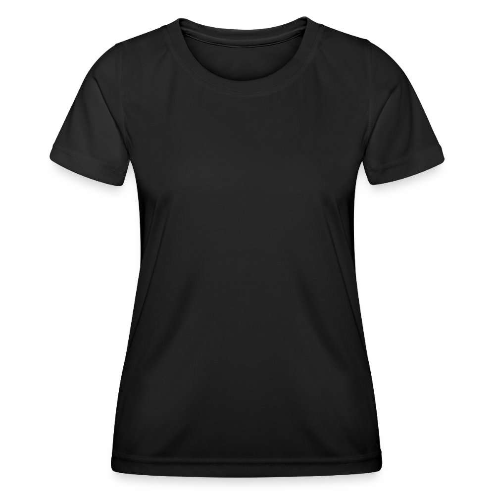 Functioneel T-shirt voor vrouwen - zwart