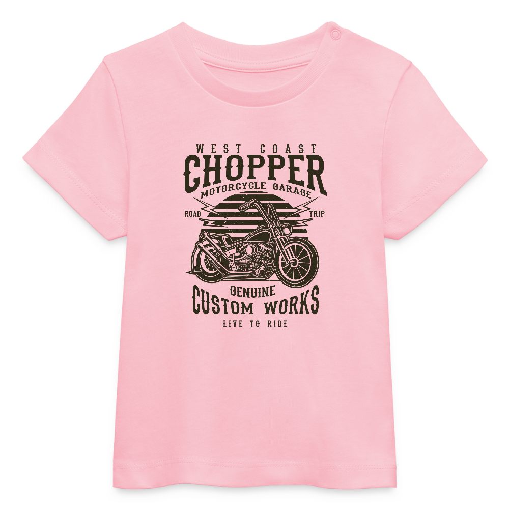 Stanley/Stella baby bio-T-shirt BABY CREATOR - lichtroze