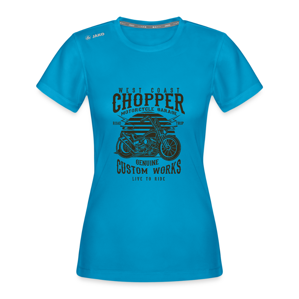 JAKO Vrouwen T-shirt Run 2.0 - saffierblauw