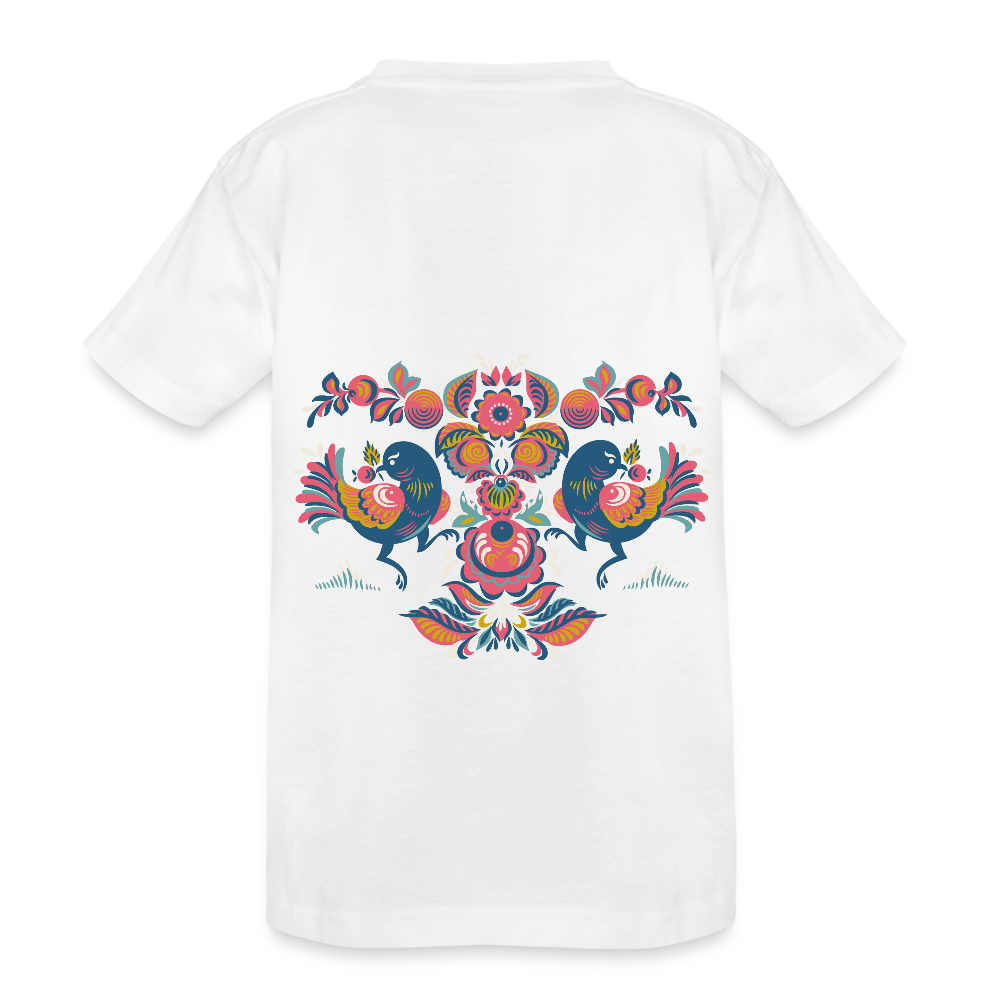 Kinderen Heavy Cotton T-shirt - wit