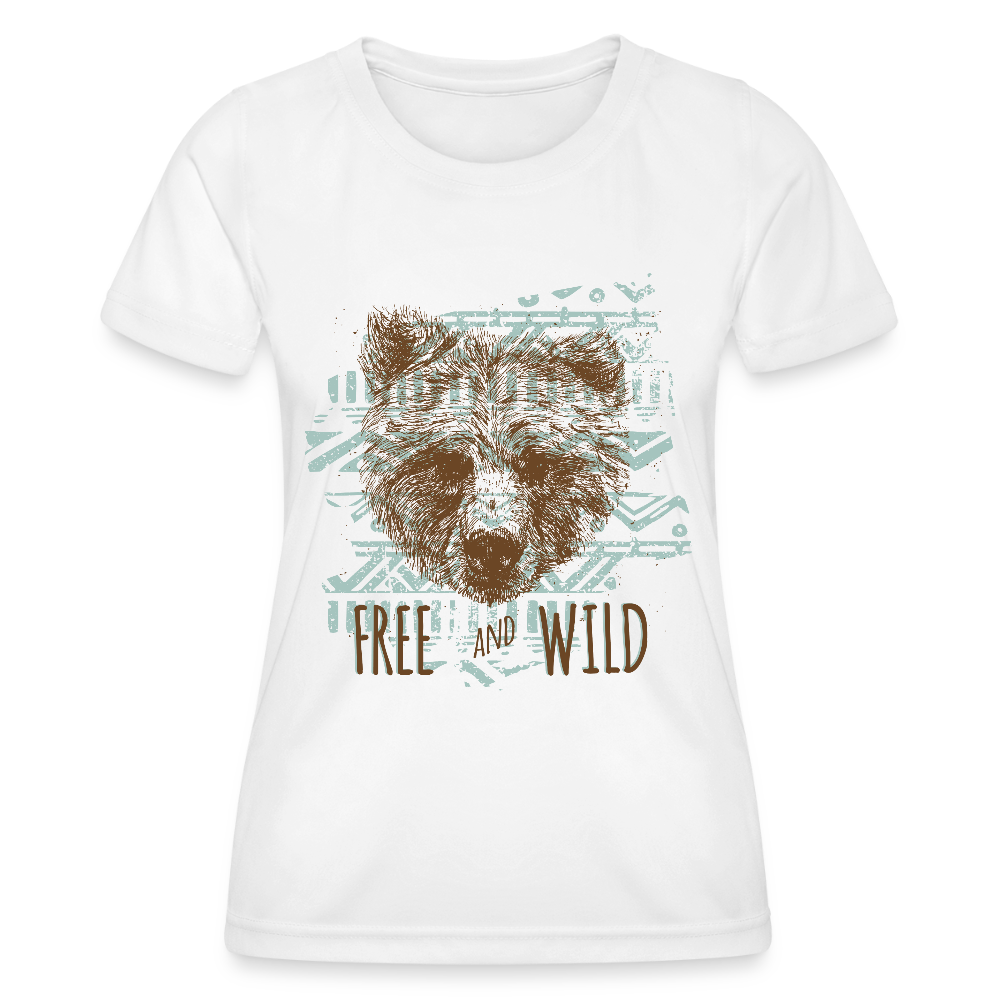 Functioneel T-shirt voor vrouwen - wit