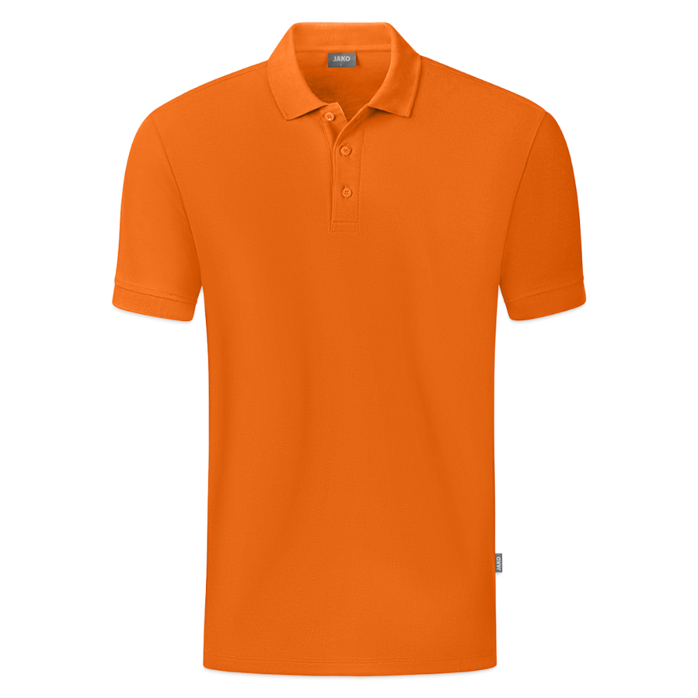 JAKO Kinderpolo Organic - neonoranje