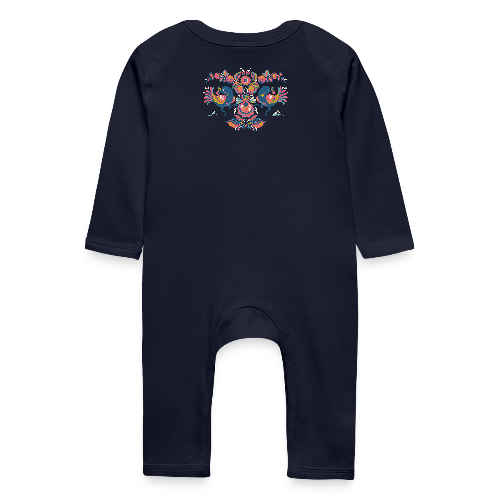 Baby bio kruippakje - navy