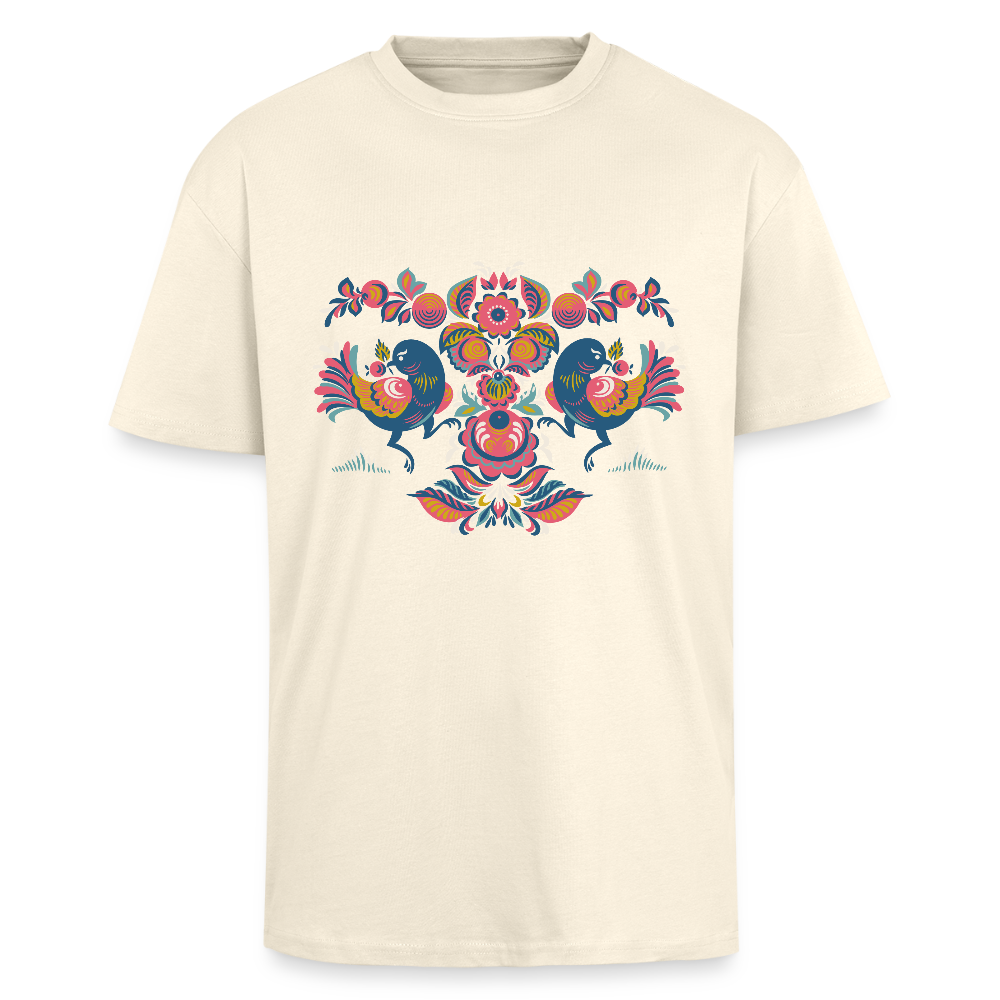 Dik oversized T-shirt - creme