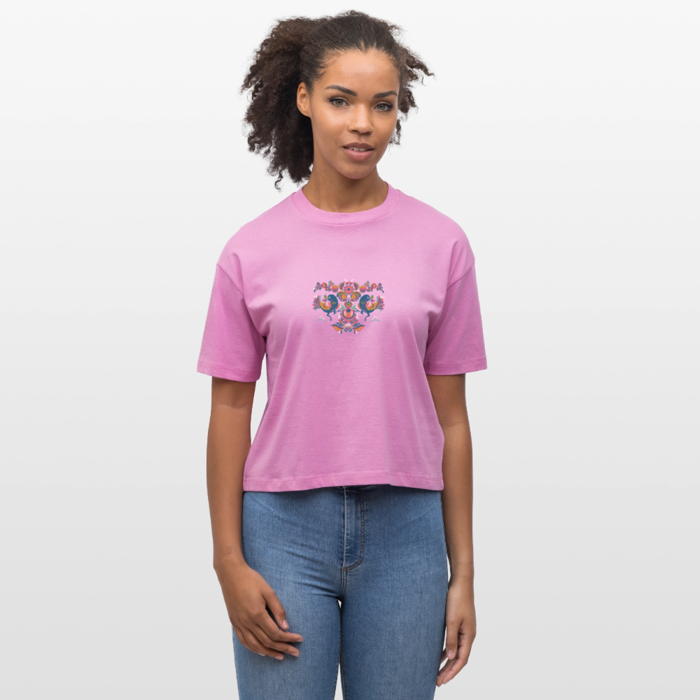 Stanley/Stella Vrouwen Boxy bio-T-shirt Nova - Roze
