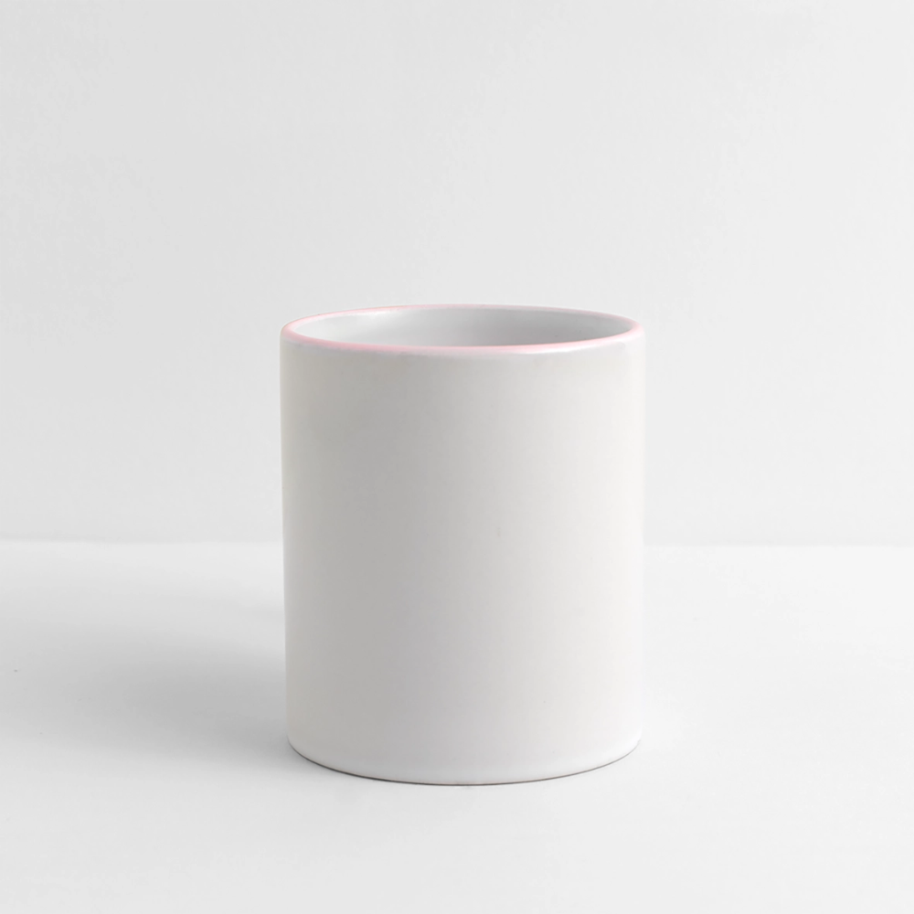 Panoramamok - wit/roze