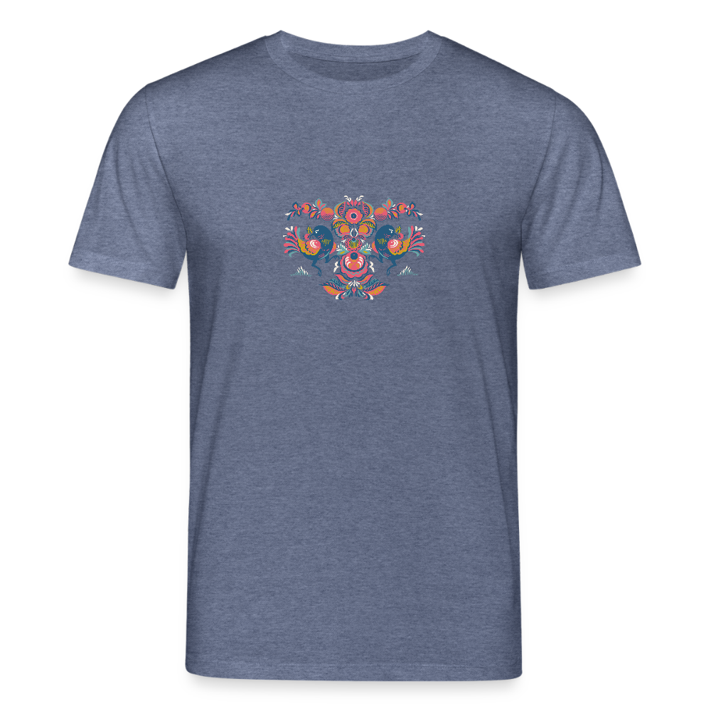 Stanley/Stella Uniseks bio-T-Shirt CREATOR - donkerblauw gemêleerd