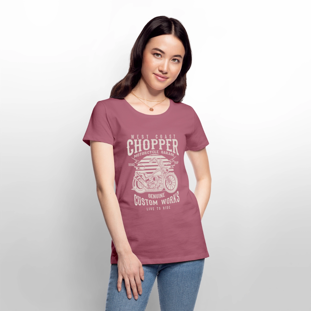 Vrouwen Premium T-shirt - mauve