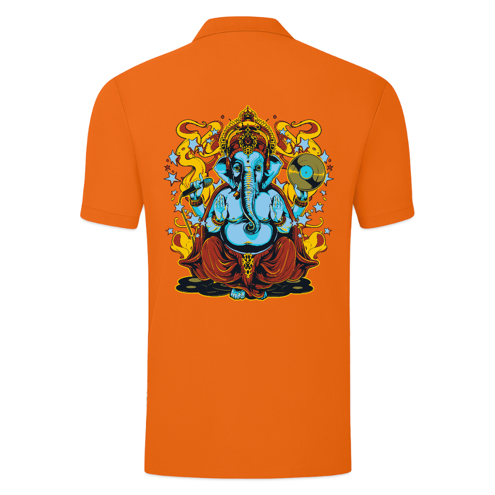 JAKO Mannen Polo Organic - neonoranje