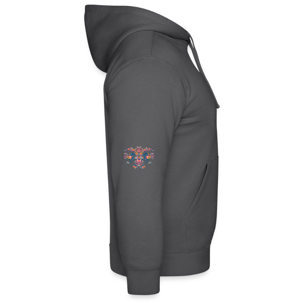 Mannenhoodie van Russell - grijs