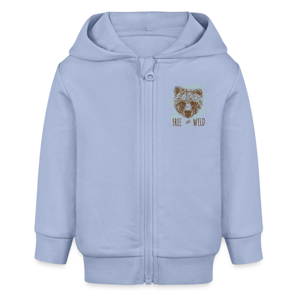 Stanley/Stella Bio zip-hoodie BABY CONNECTOR - sky