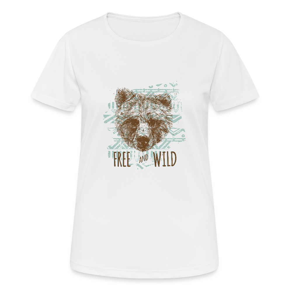 Vrouwen T-shirt ademend actief - wit