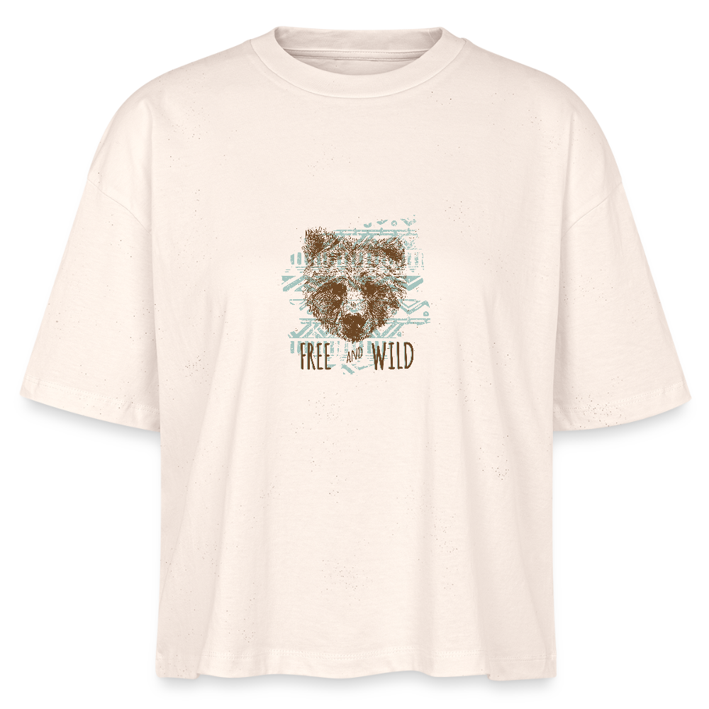 Stanley/Stella Vrouwen Boxy bio-T-shirt Nova - witgrijs