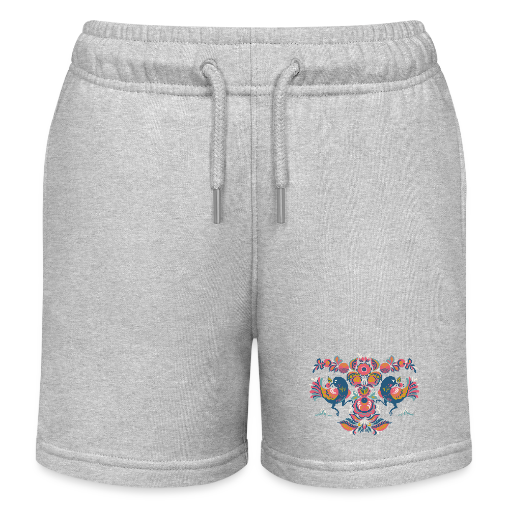 Stanley/Stella Kinder-bio-joggingshorts MINI BOLTER - grijs gemêleerd