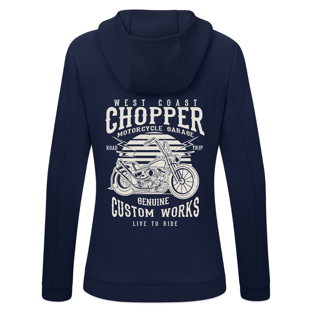 JAKO Vrouwen ziphoodie Pro Casual - marine