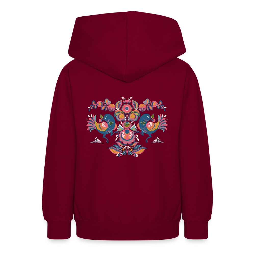 Teenager hoodie - bordeaux