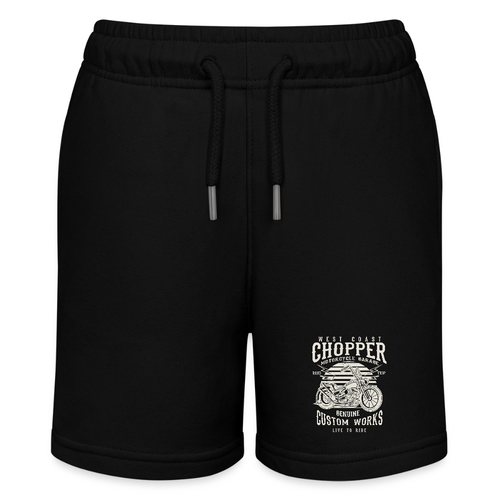 Stanley/Stella teenager bio-joggingshorts MINI BOLTER - zwart