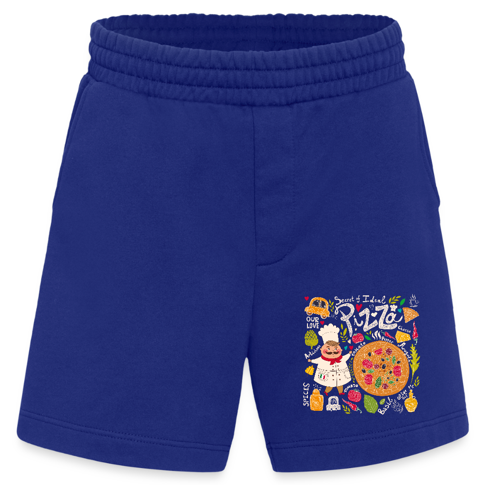 Heavyweight organic shorts made in EU - Iconic Blue