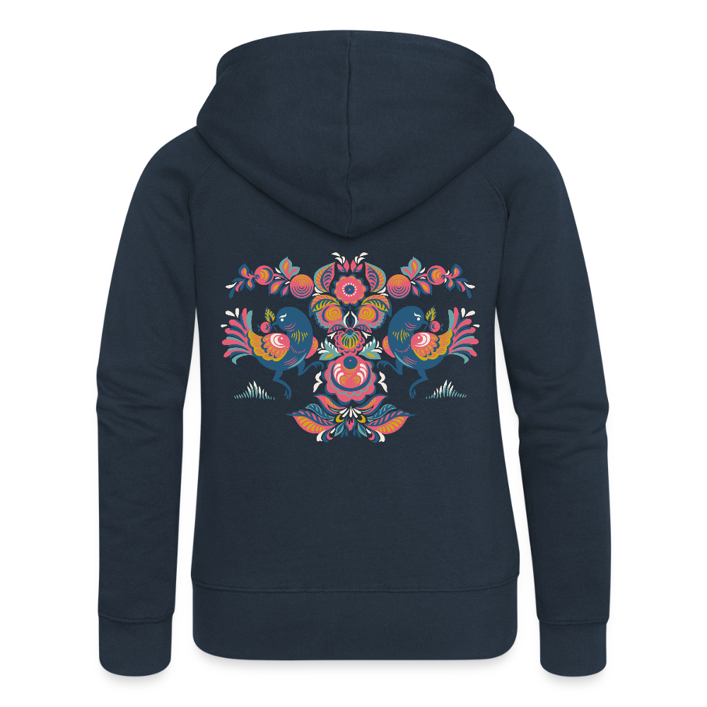 Vrouwenjack met capuchon Premium - navy