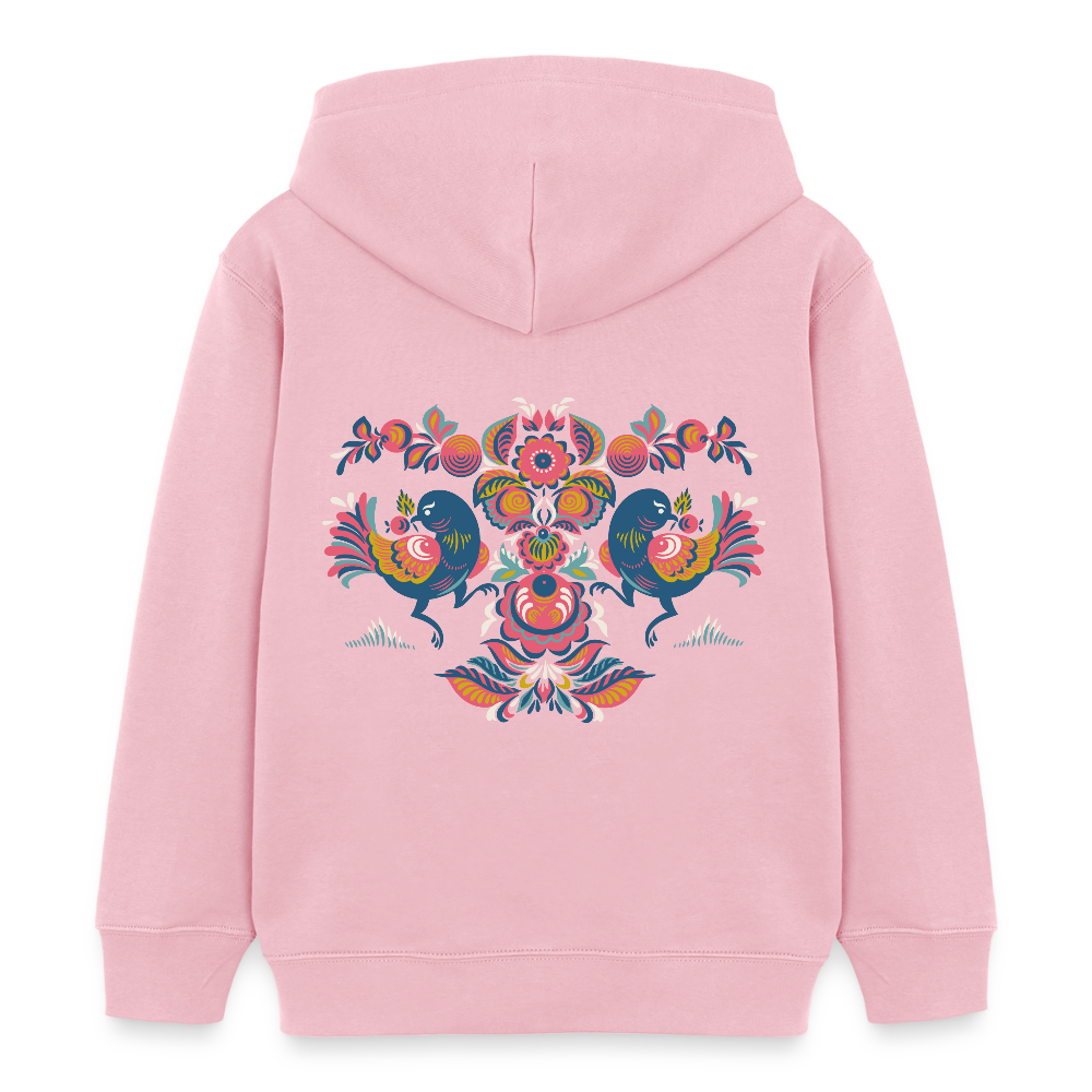 Stanley/Stella Kinder-bio-hoodie Mini Cruiser - lichtroze