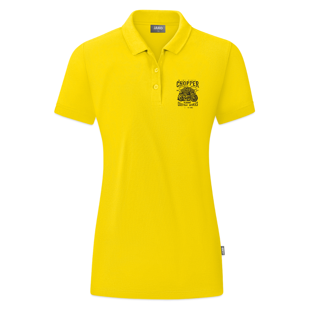 JAKO Vrouwen polo Organic - geel