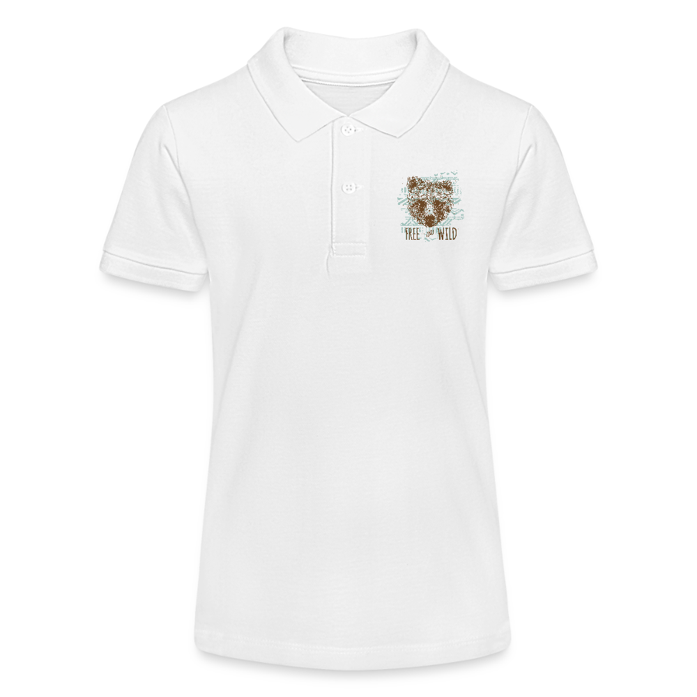 Stanley/Stella Teenagers bio-poloshirt MINI SPRINTER - wit