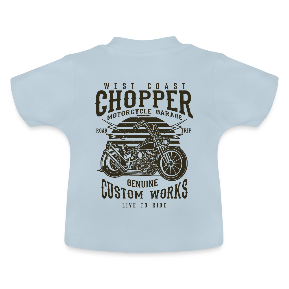 Baby T-shirt - lichtblauw
