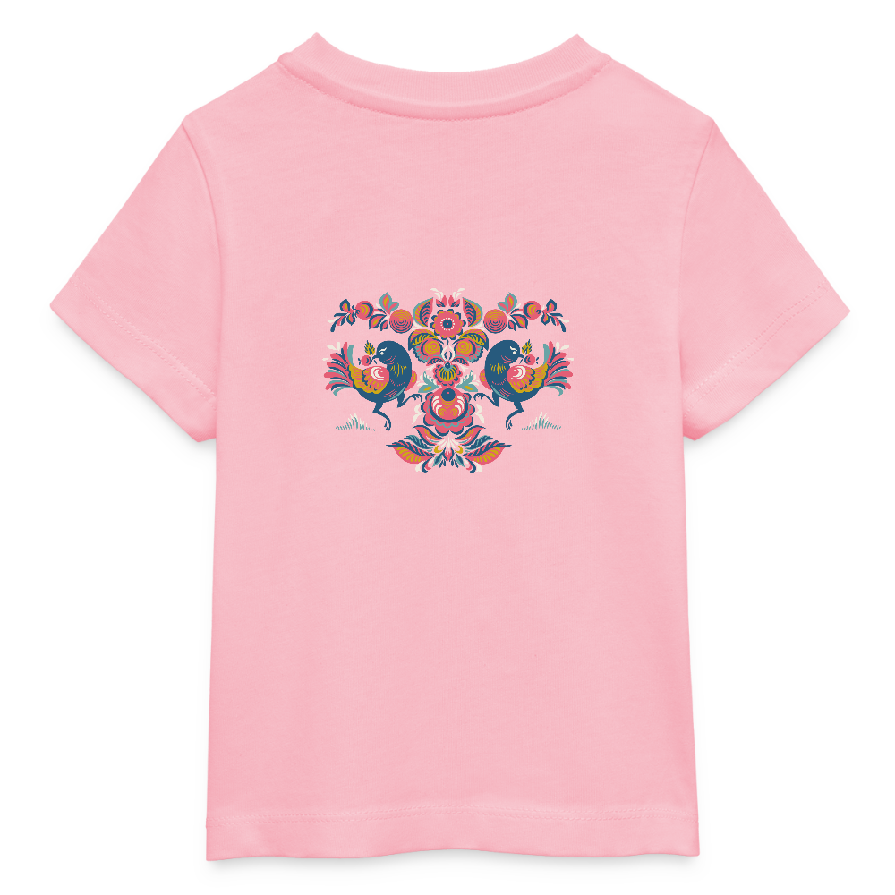Stanley/Stella baby bio-T-shirt BABY CREATOR - lichtroze