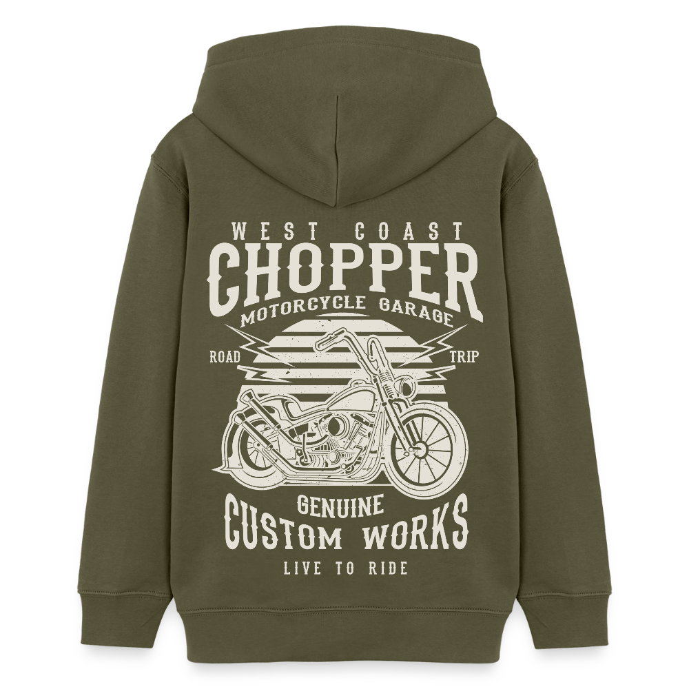 Stanley/Stella Tiener bio-hoodie Mini Cruiser - kaki