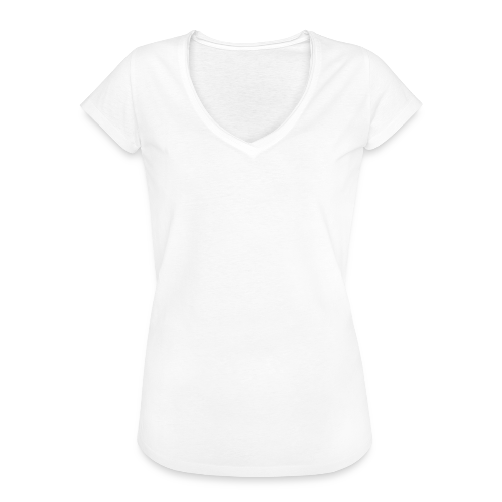 Vrouwen Vintage T-shirt - wit