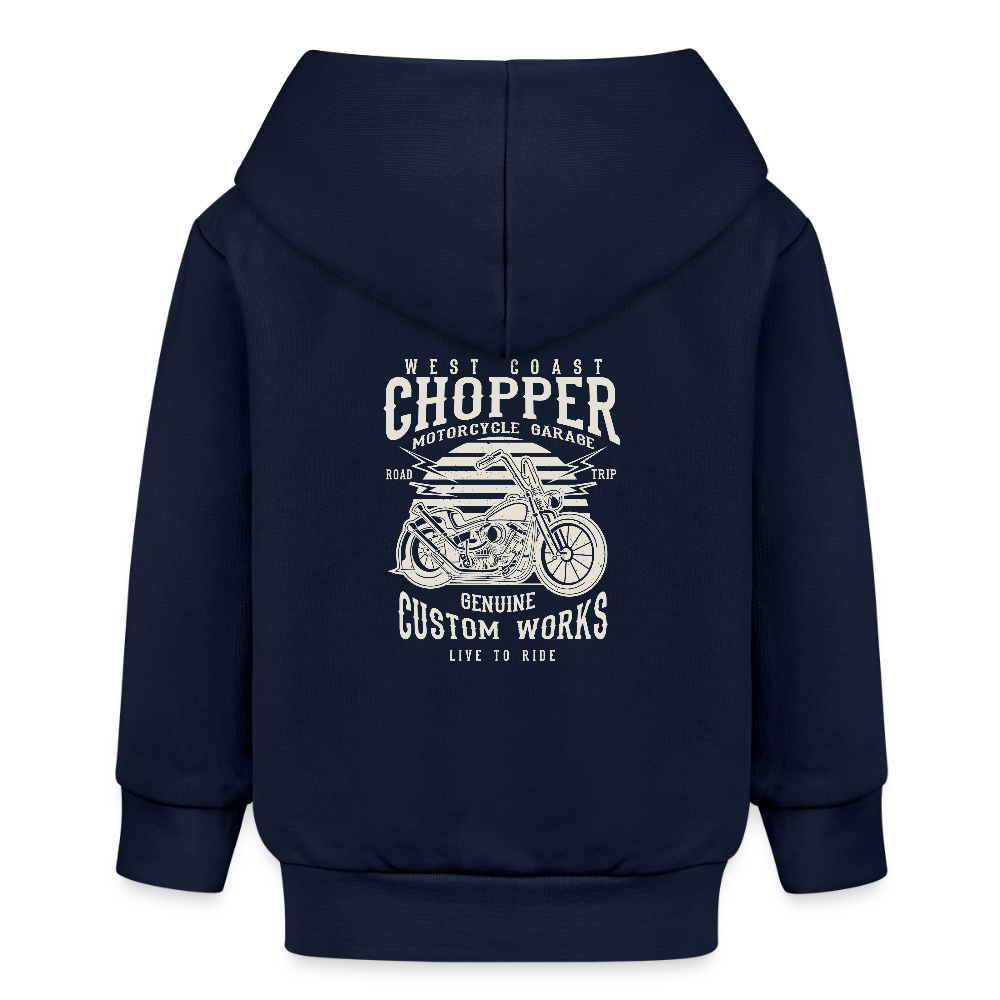 Stanley/Stella Bio zip-hoodie BABY CONNECTOR - navy