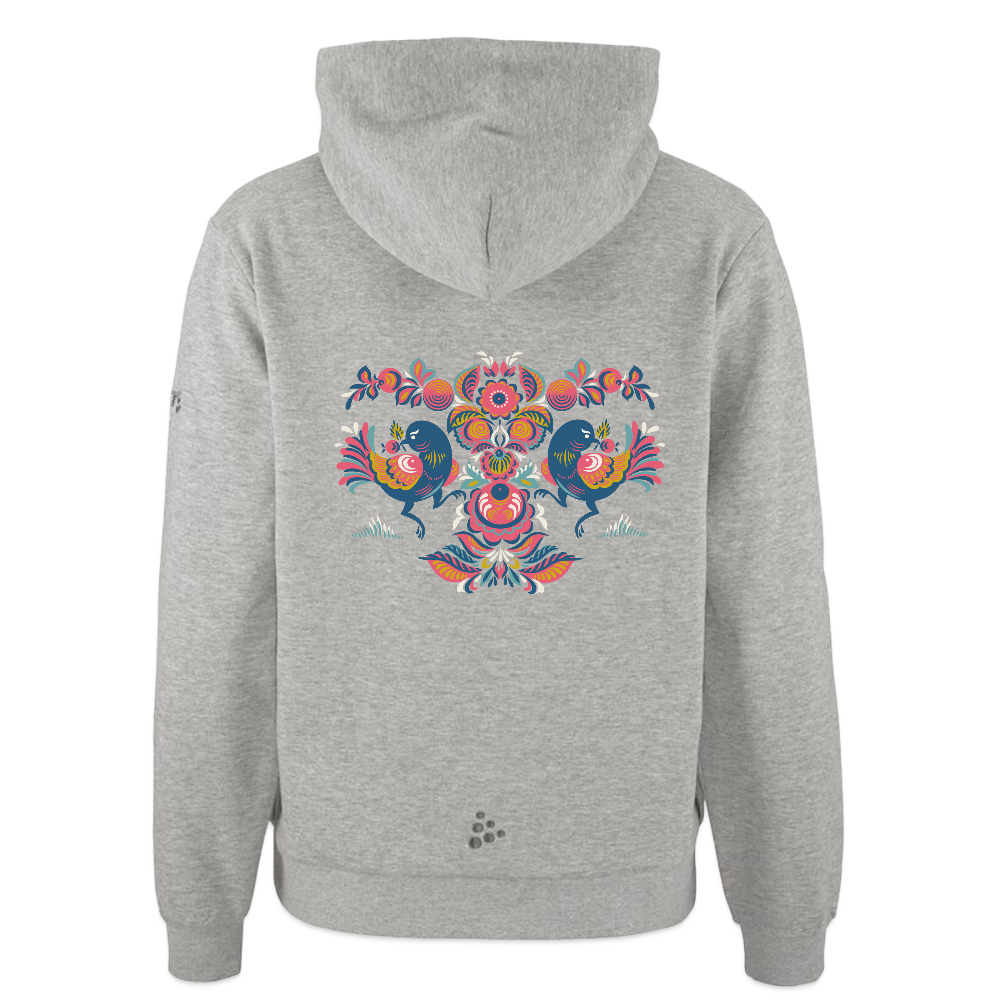 CRAFT Community 2.0 vrouwen hoodie - grijs gemêleerd