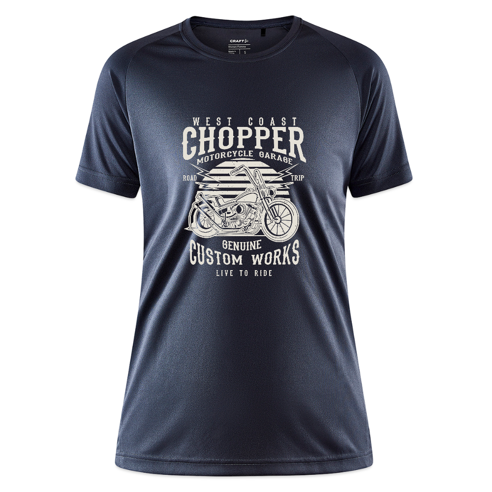 CRAFT Core Unify vrouwen training-T-shirt - donkergrijs