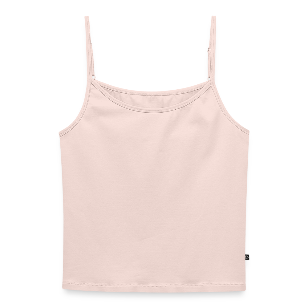 Vrouwen spaghetti-tanktop - poederroze