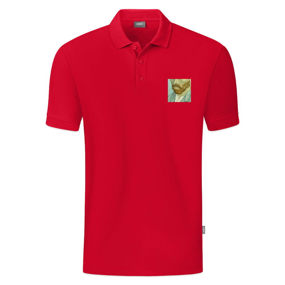 JAKO Mannen Polo Organic - rood