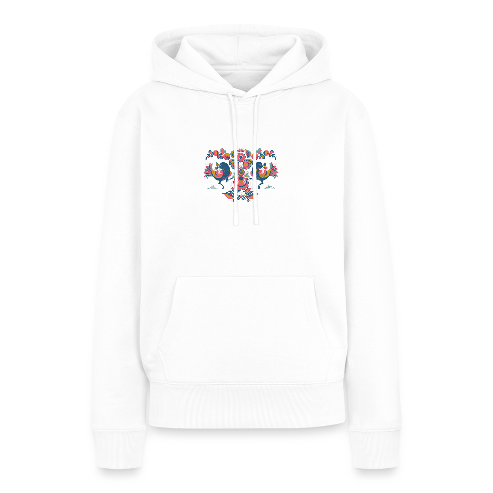 Vrouwen Premium hoodie - wit
