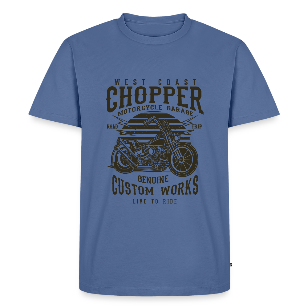 Mannen Premium T-shirt - duifblauw
