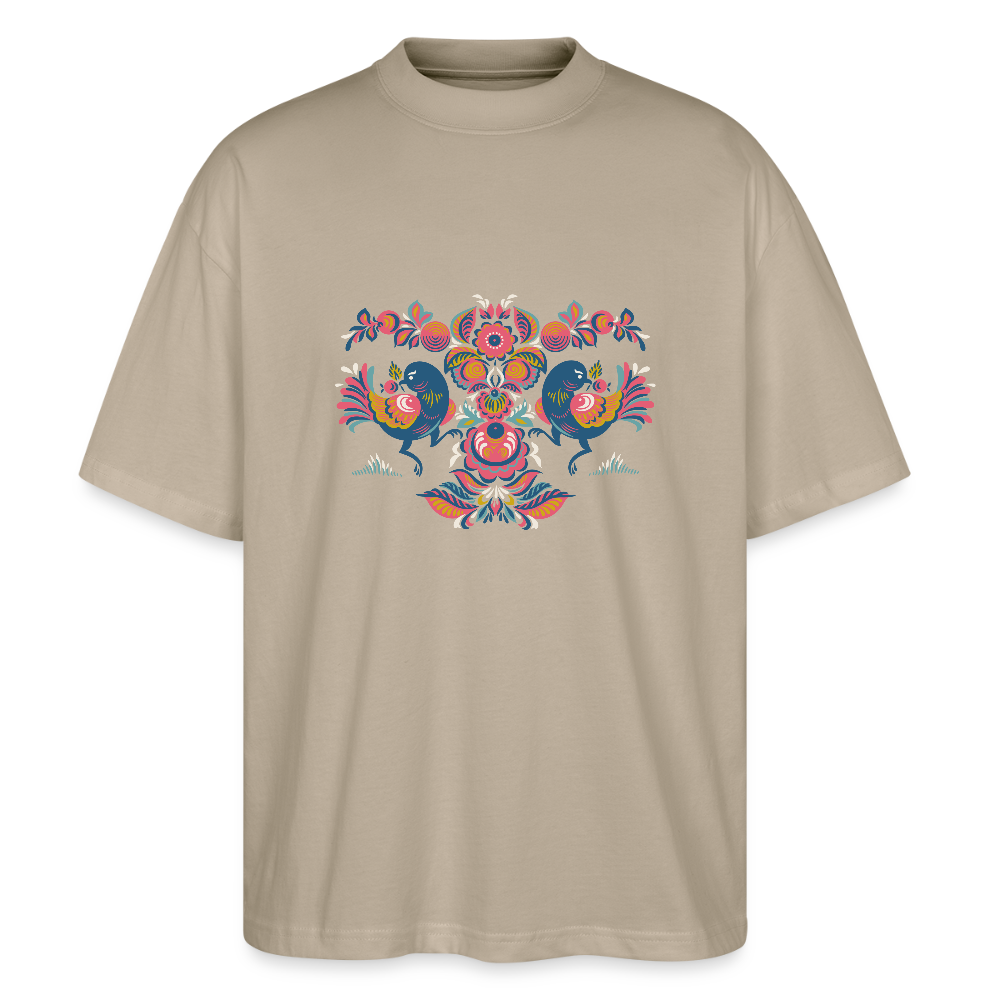Stanley/Stella Uniseks oversized bio T-shirt Blaster - steengrijs