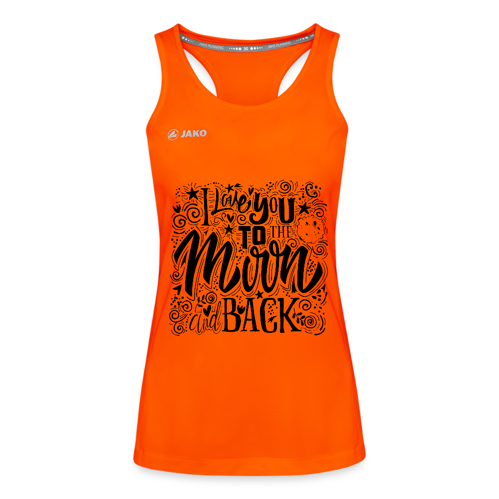 JAKO Vrouwen tanktop Run 2.0 - neonoranje