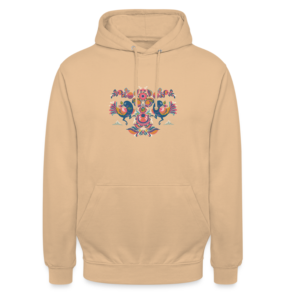 Hoodie unisex - perzik