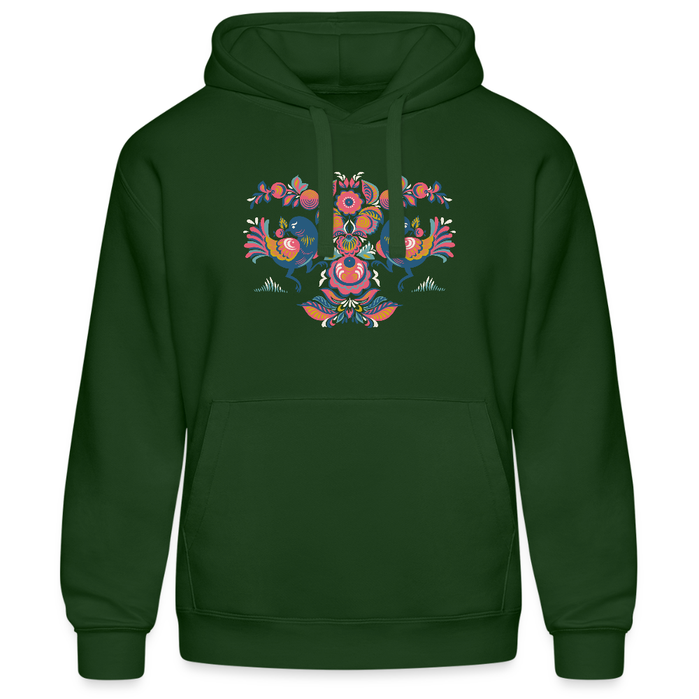 Mannenhoodie van Russell - bottlegreen