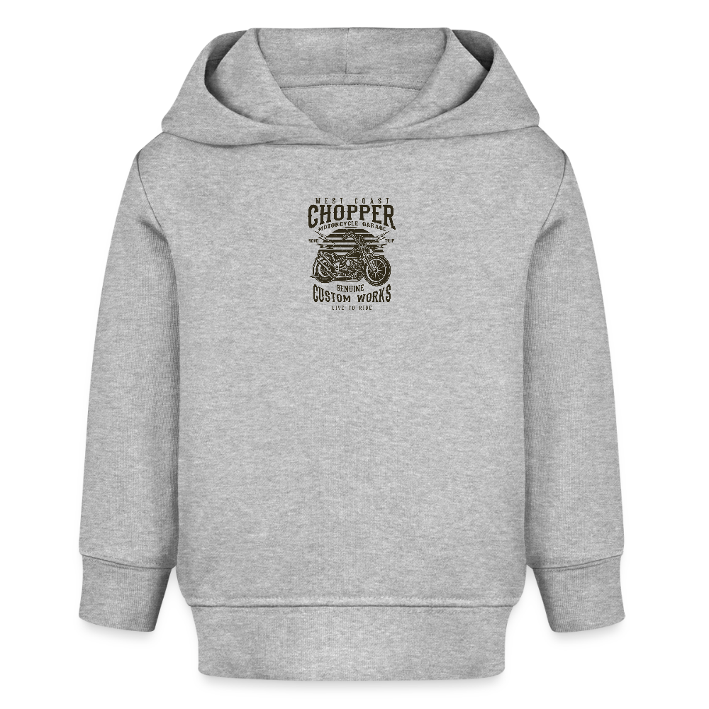 Stanley/Stella Bio hoodie BABY CRUISER - grijs gemêleerd
