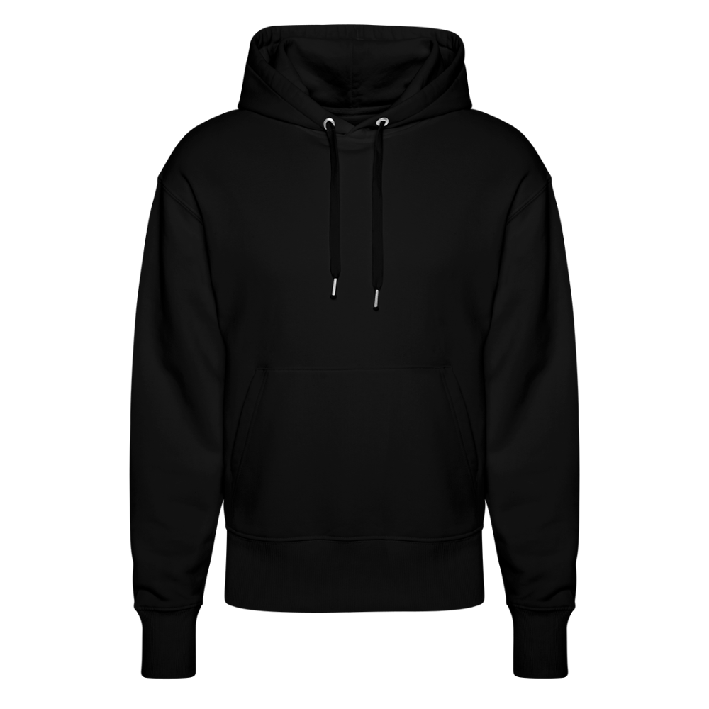 Stanley/Stella Uniseks relaxed fit bio-hoodie SLAMMER - zwart