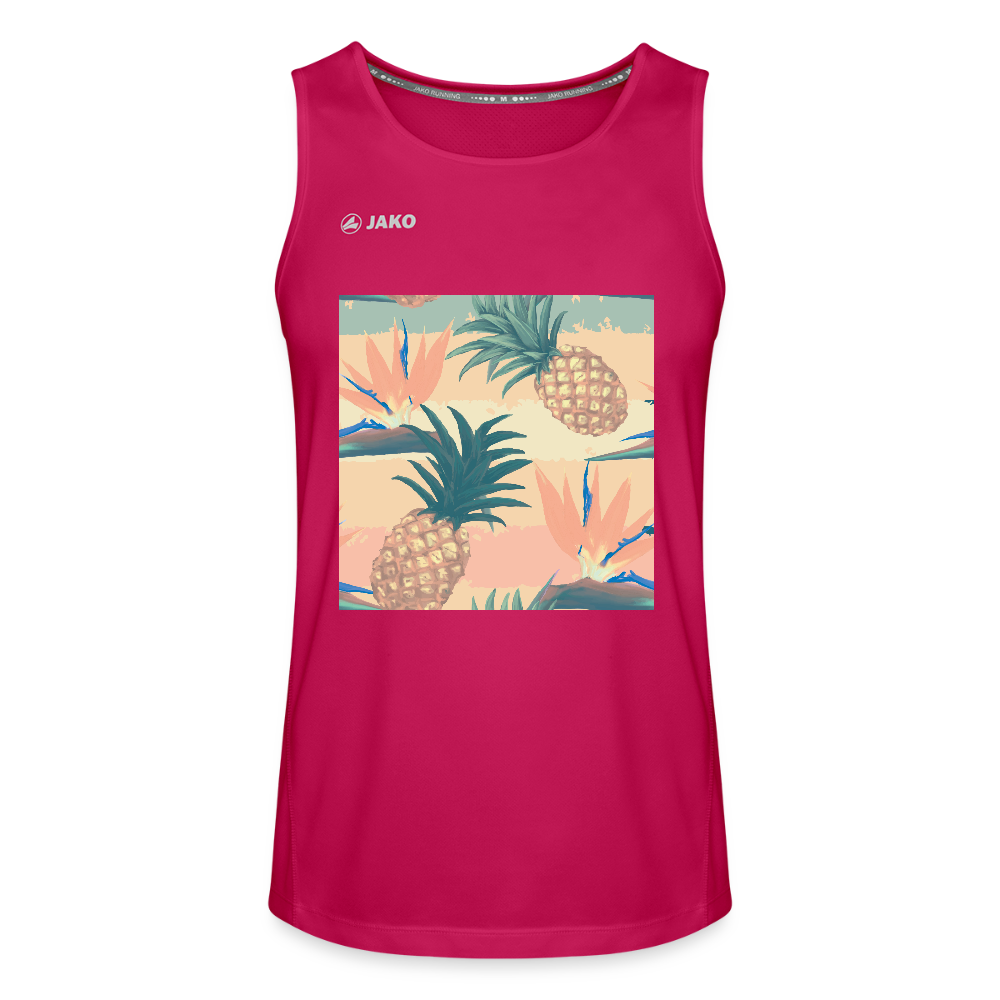 JAKO Mannen tanktop Run 2.0 - donker roze