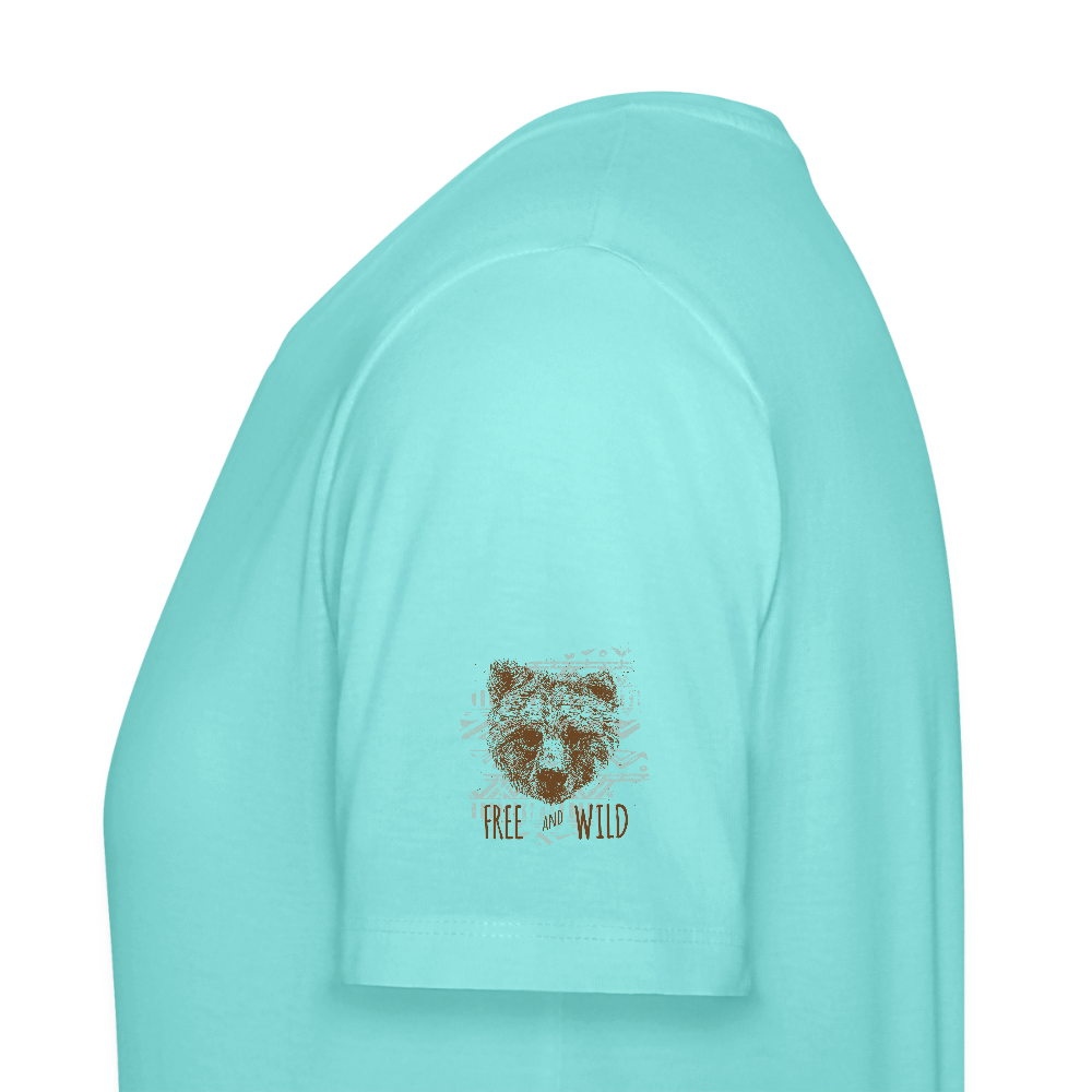 Stanley/Stella Uniseks bio-T-Shirt CREATOR - zwembad blauw