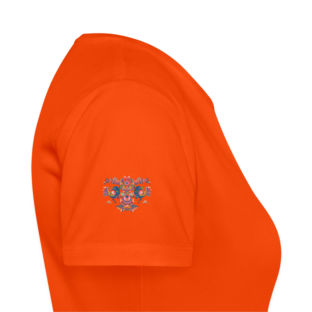 Vrouwen T-shirt ademend actief - neonoranje