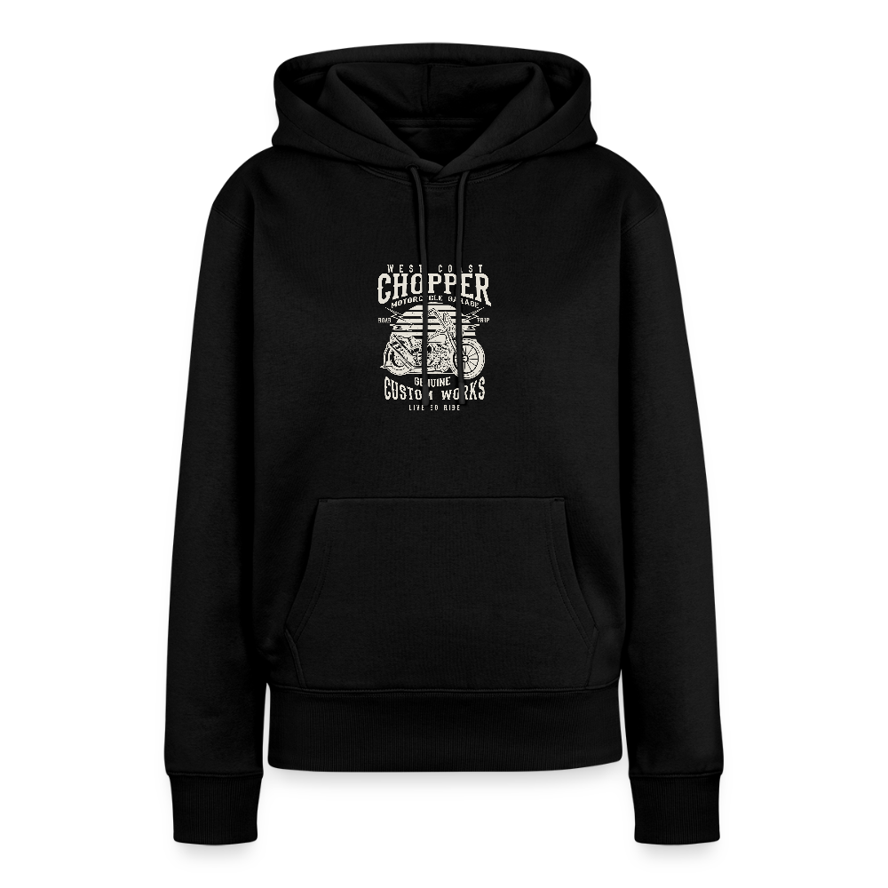 Vrouwen Premium hoodie - zwart