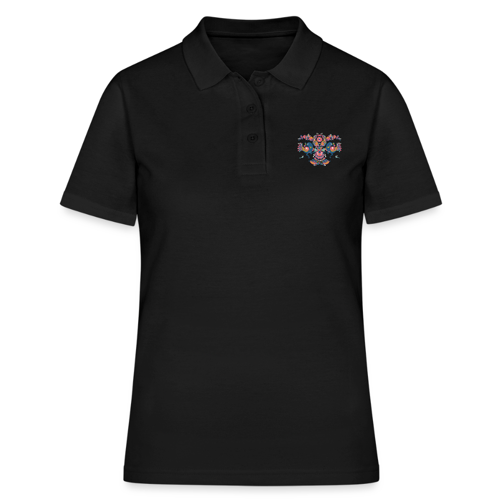 Women's Polo Shirt - zwart