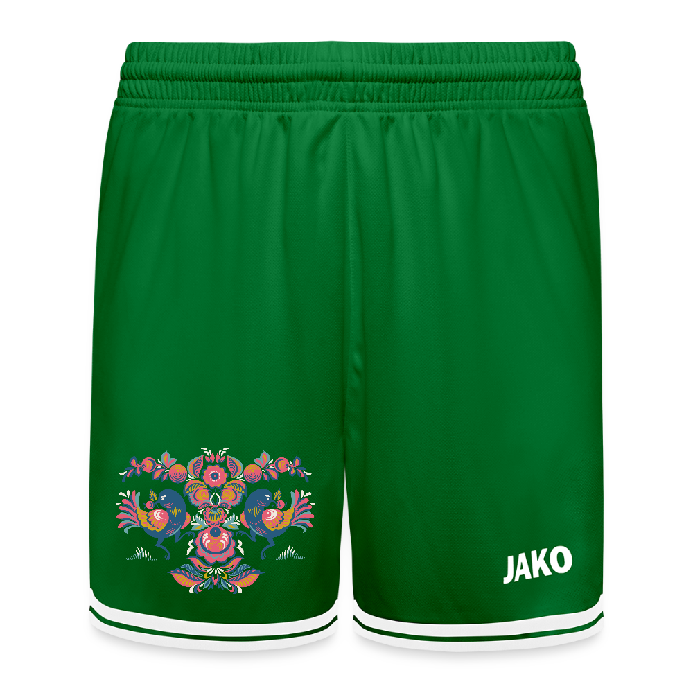 JAKO Kinderbasketbalshort Center 2.0 - groen/wit