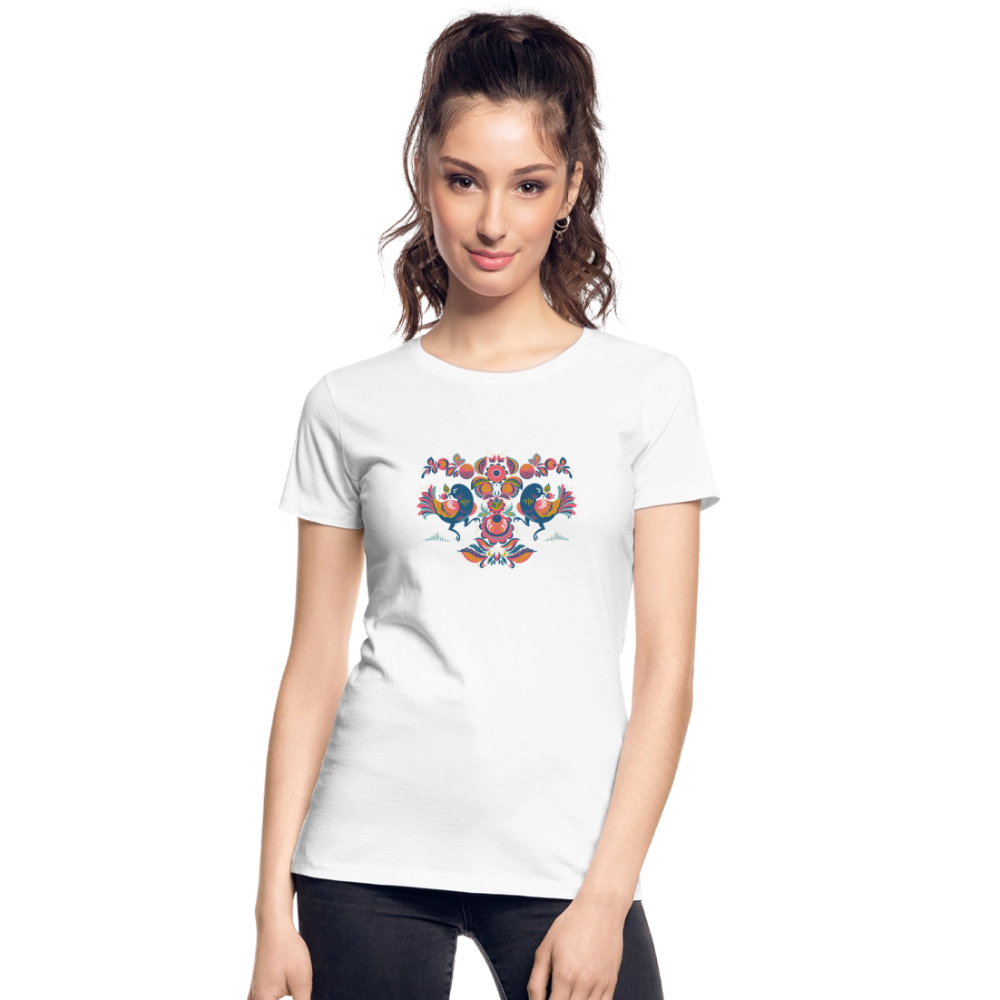 Vrouwen premium bio T-shirt - wit